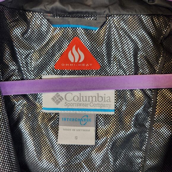 Columbia Nordic Point II $230 Small Gray Camo Omni-Heat 3-in-1 Interchange Coat - Picture 10 of 13